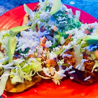 Fried Pork (Carnitas) Tostadas