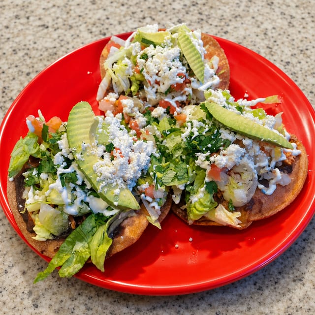 Chorizo Tostadas.