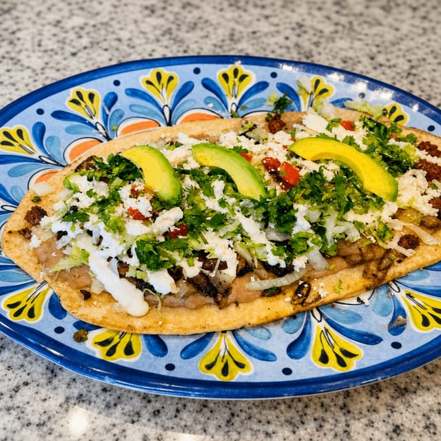 Chorizo Huarache.