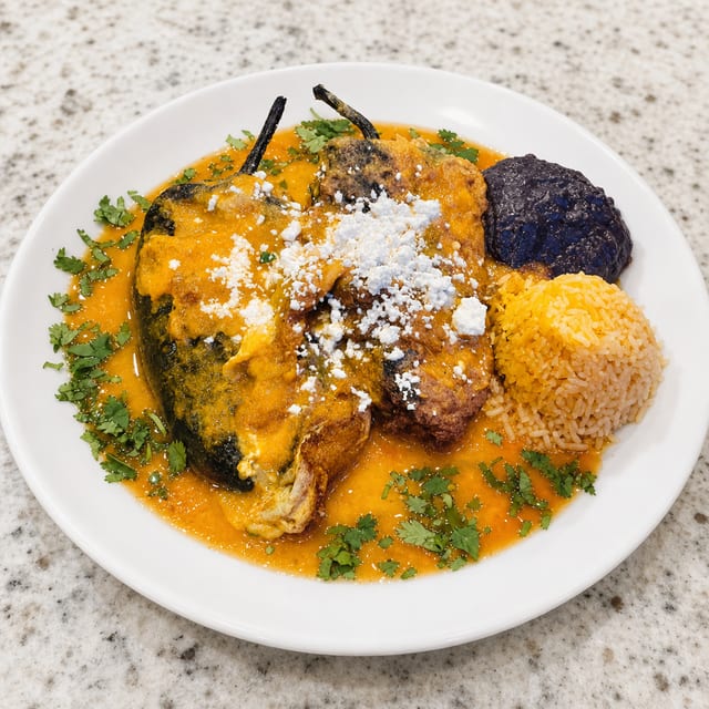 Chiles Rellenos.
