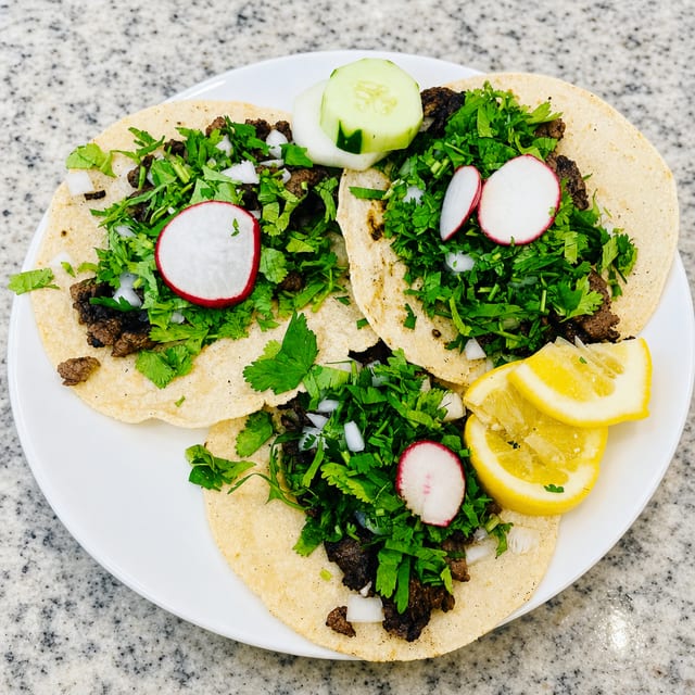 Ground Beef Tacos.