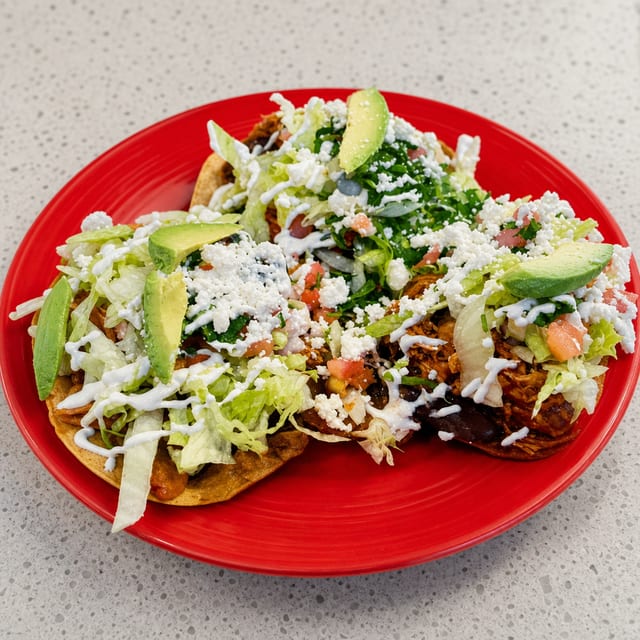 Shrimp Tostadas.