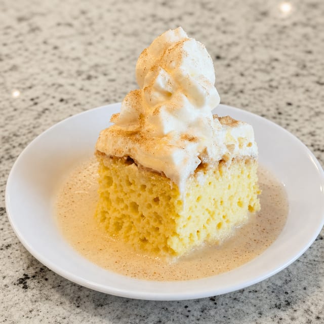 Tres Leches Cake.