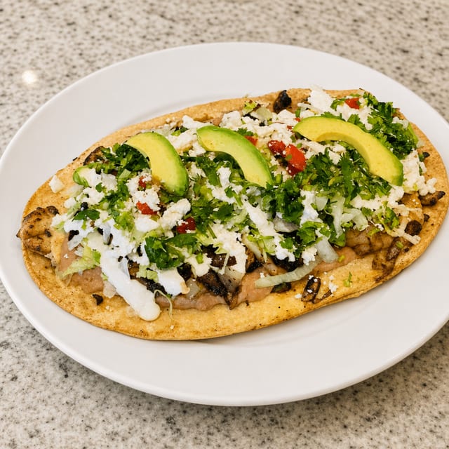 Grilled Chicken Huarache.