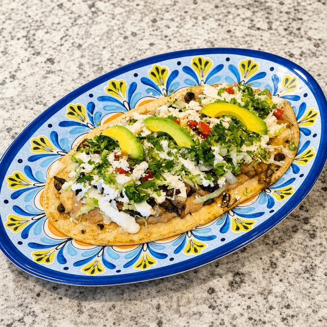 Shrimp Huarache.