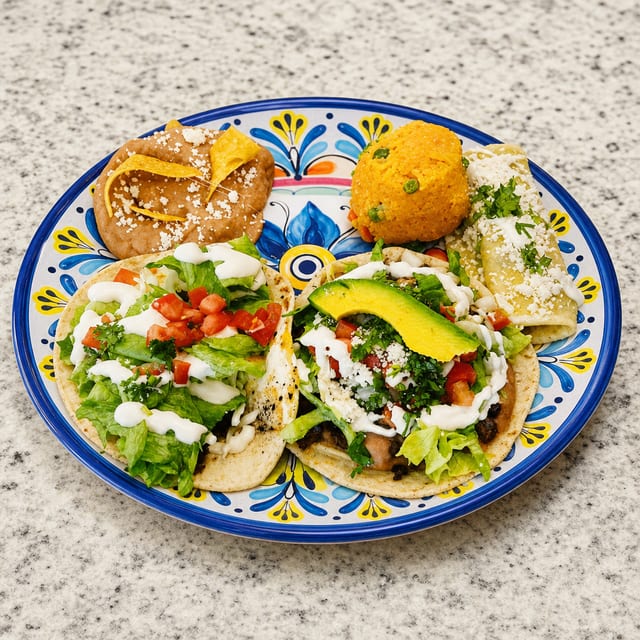 #3 Burrito, Enchilada, Taco.
