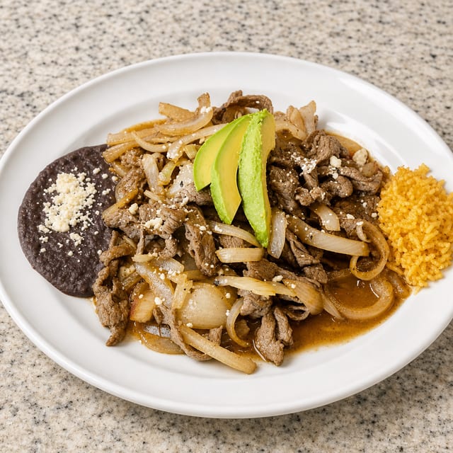 Bistek Encebollado.
