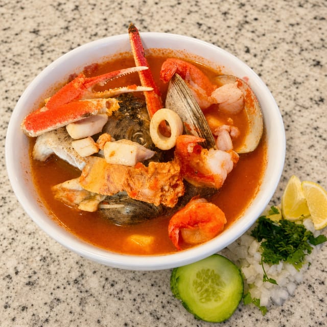 Caldo Los Siete Mares.