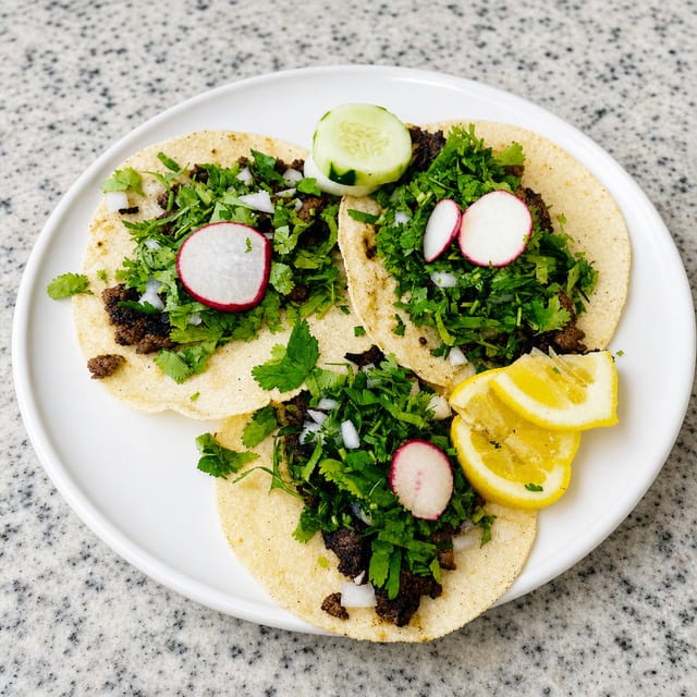 Al Pastor Tacos.
