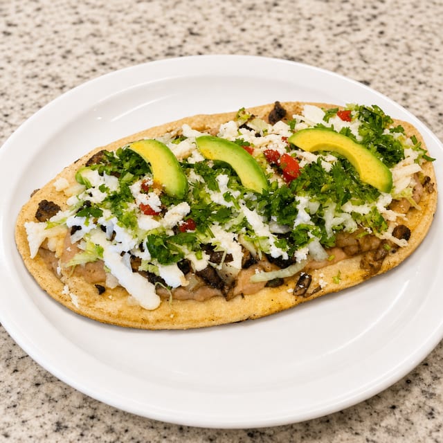 Carne Enchilada Huarache.